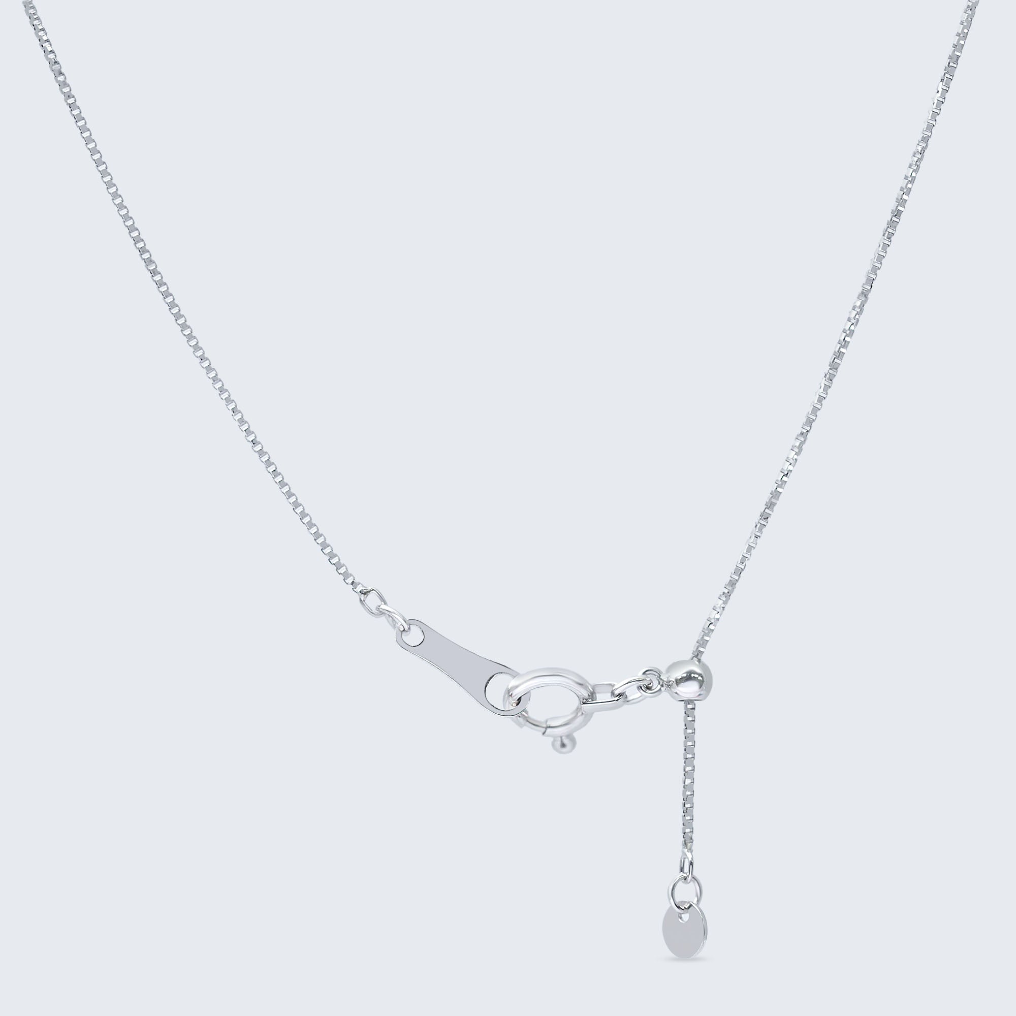 ダブルフラワー ダイヤモンドペンダントヘッド - K18WG、0.20ct (チェーンはオプション)