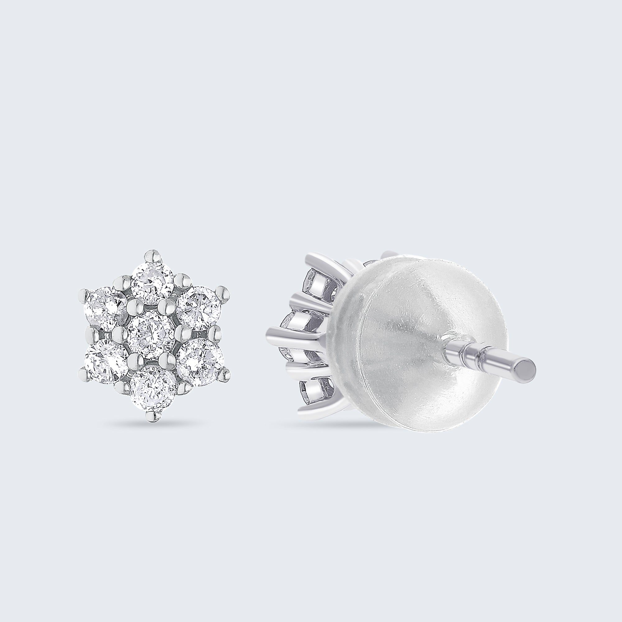 ロジータ ダイヤモンドイヤリング – 18Kゴールド、0.25ct