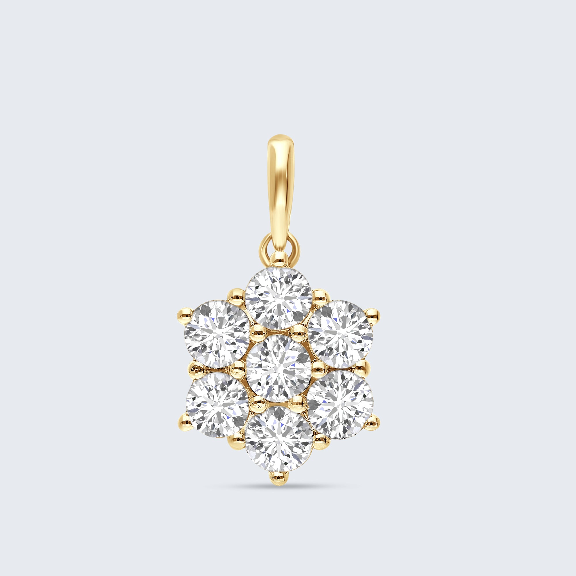 ロジータ ダイヤモンドペンダントヘッド – 18Kゴールド、1.0ct