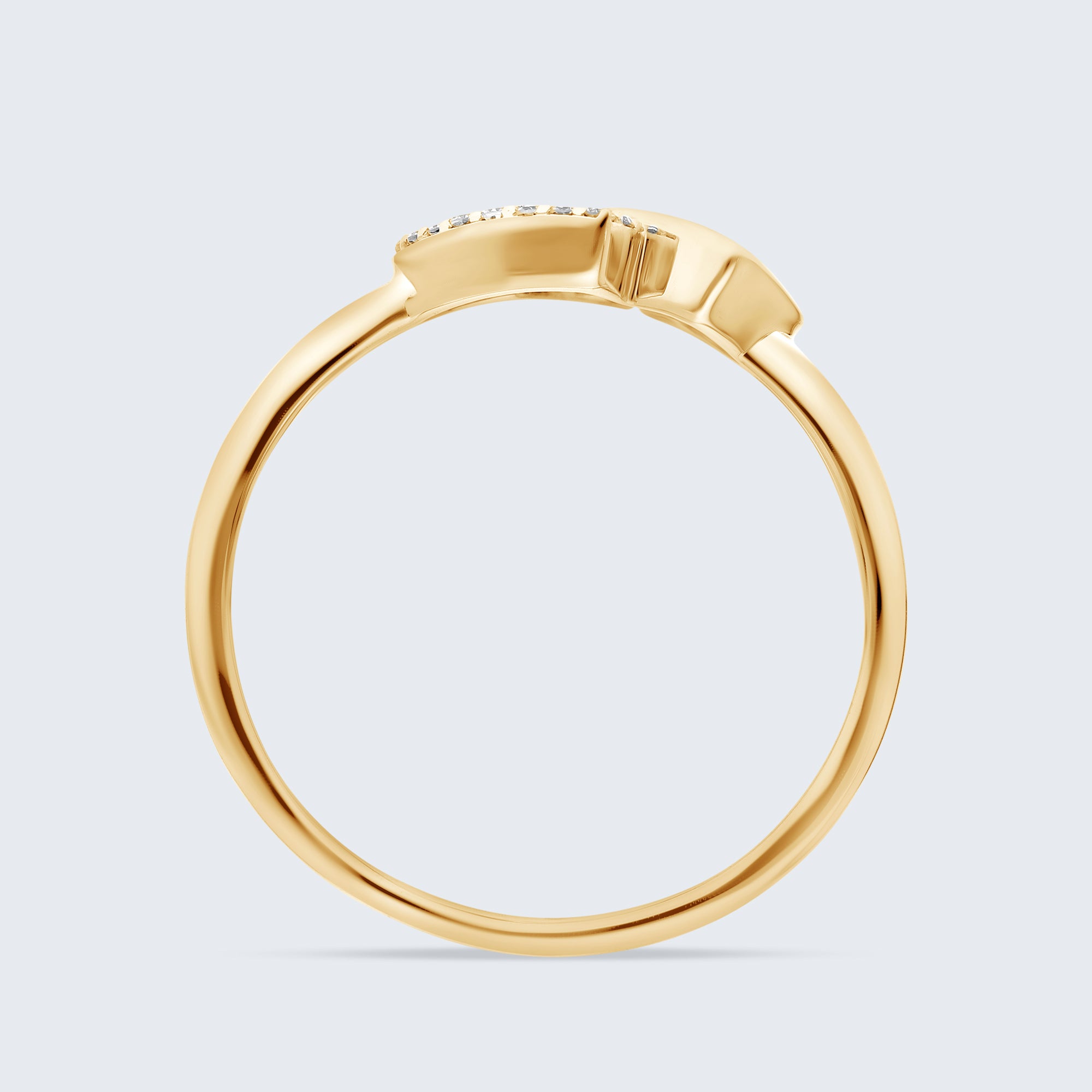 ベビーラブ ダイヤモンドリング - 18Kゴールド、0.05カラット