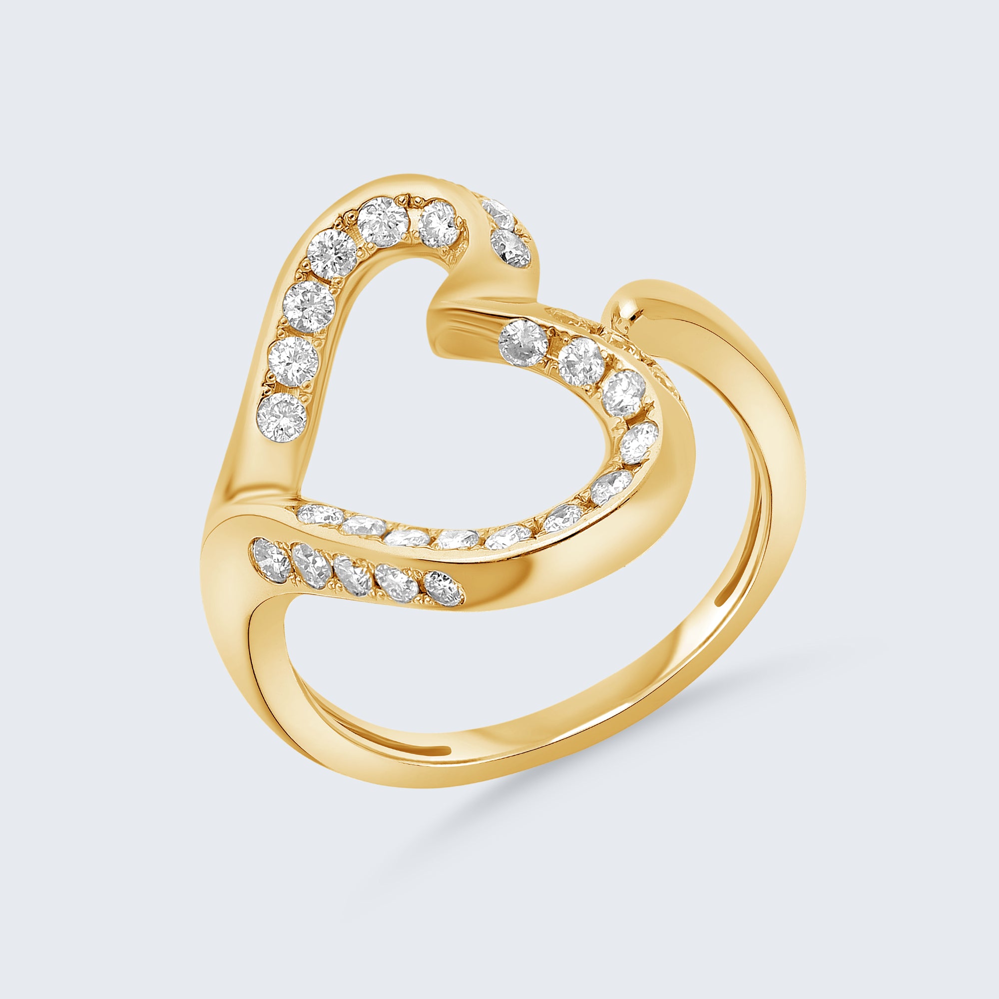 フォーエバー アス ダイヤモンド リング – 18Kゴールド、0.50カラット