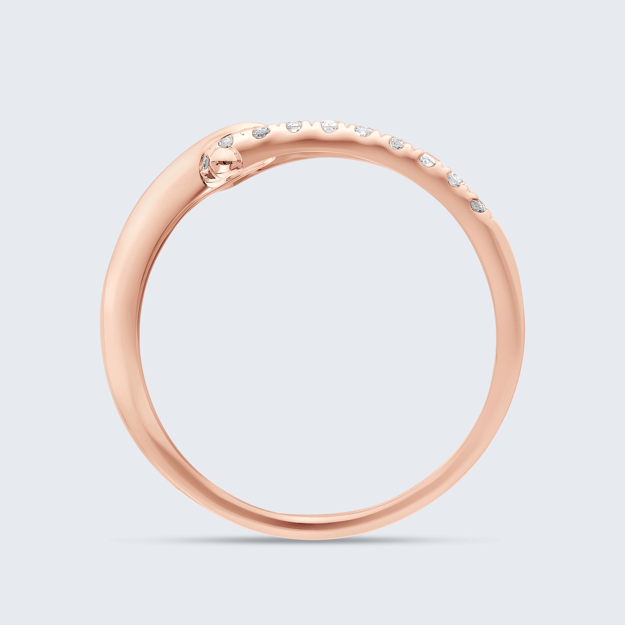 ディヴァイン デュオ ダイヤモンド リング – 18Kゴールド、0.50カラット