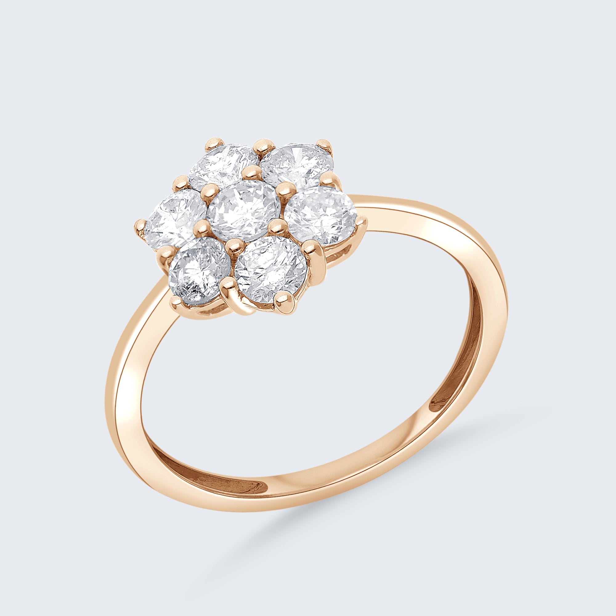 ロジータ ダイヤモンドリング – 18Kゴールド、1.0ct