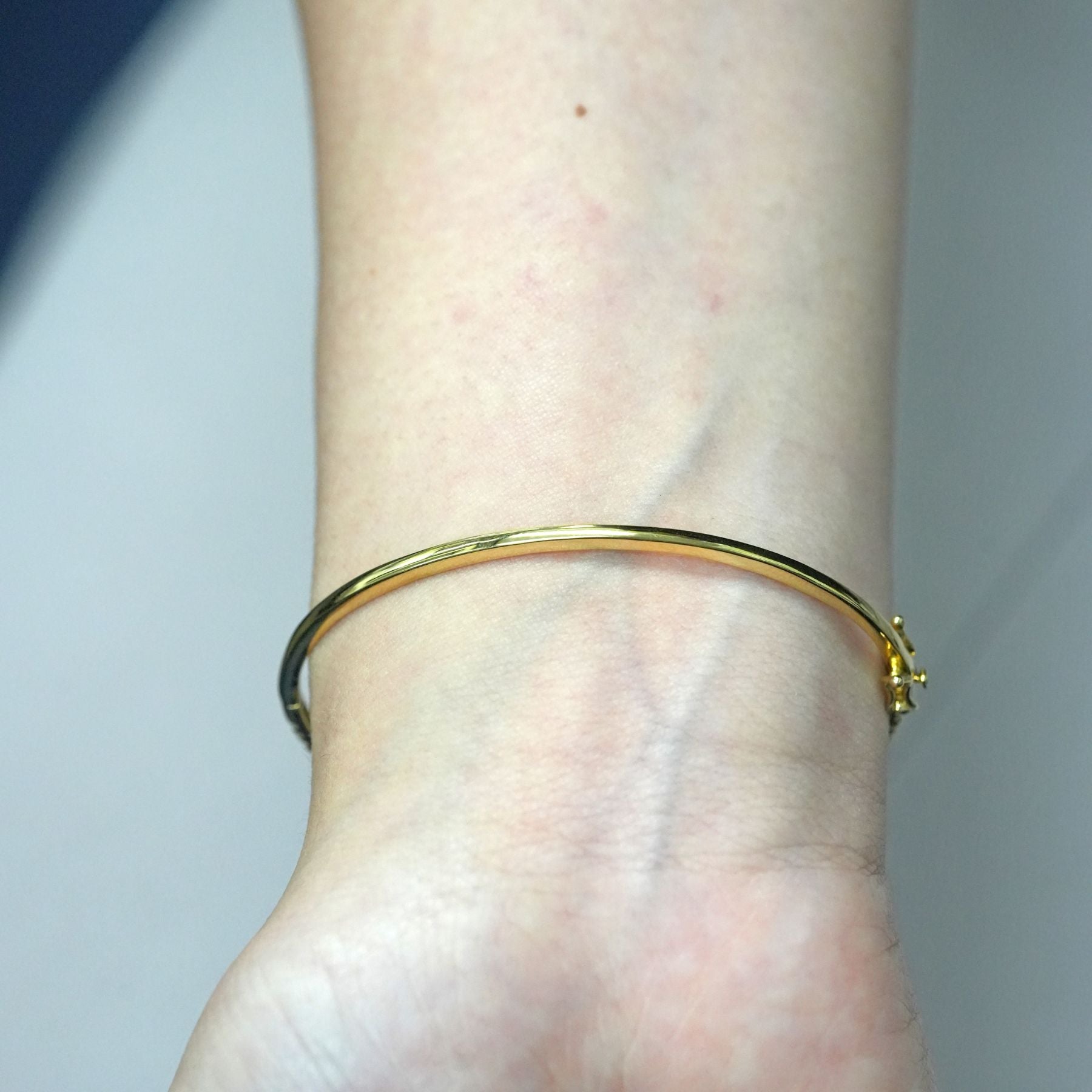 ダイヤモンド バングル – K18 YG 、0.5ct