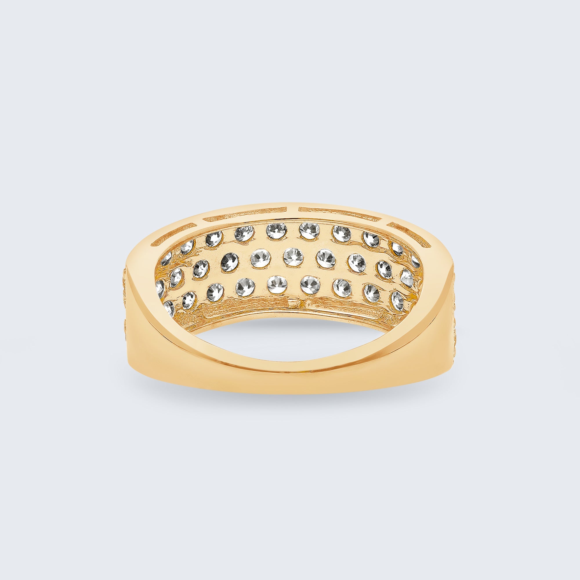 ダイヤモンドリング – K18YG / WG、1.0カラット