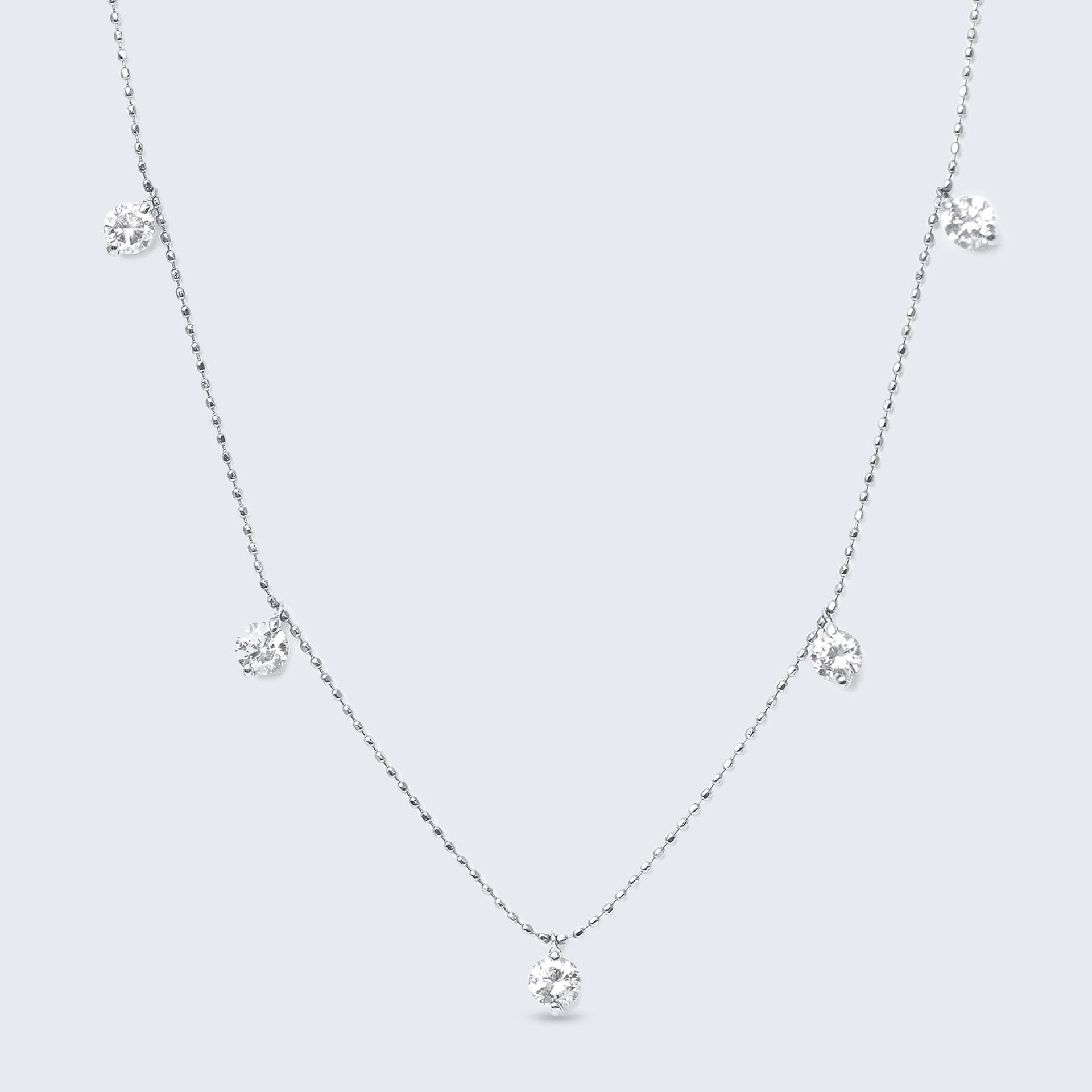 1ct ダイヤモンド クロス 十字架 ステーション K18 wg ネックレス 楽天 