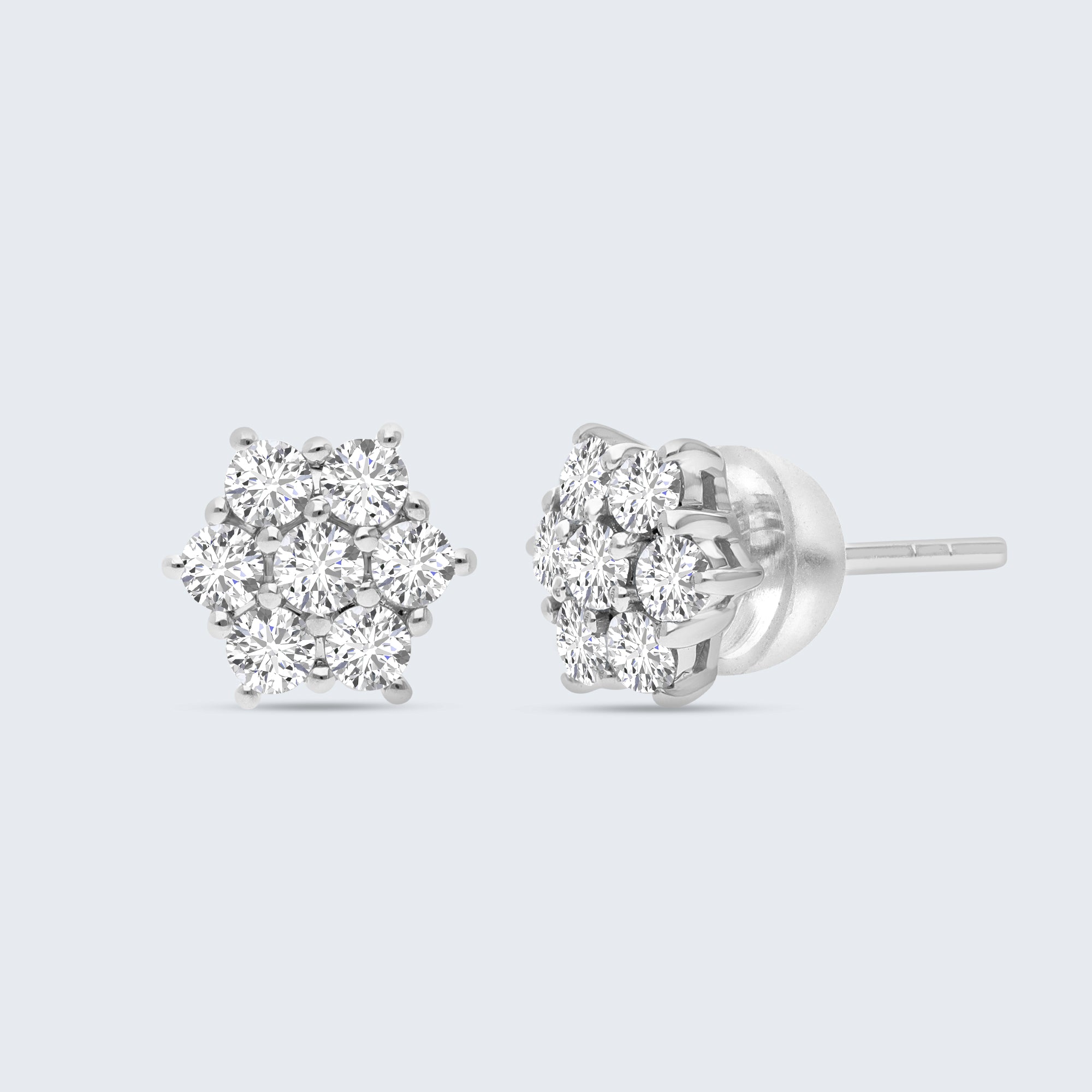 ロジータ ダイヤモンドイヤリング – 18Kゴールド、0.50ct