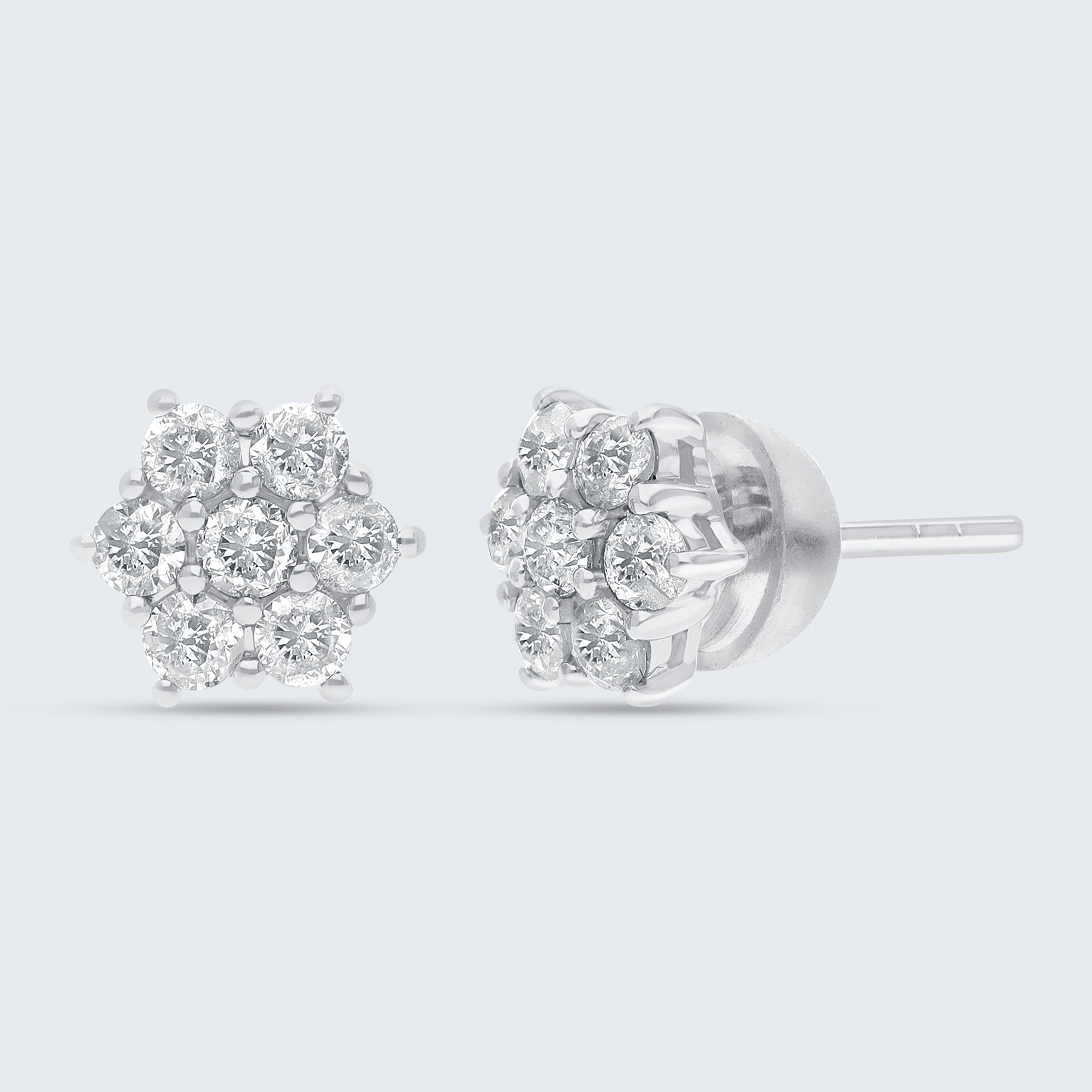 ロジータ ダイヤモンドイヤリング – 18Kゴールド、0.50ct