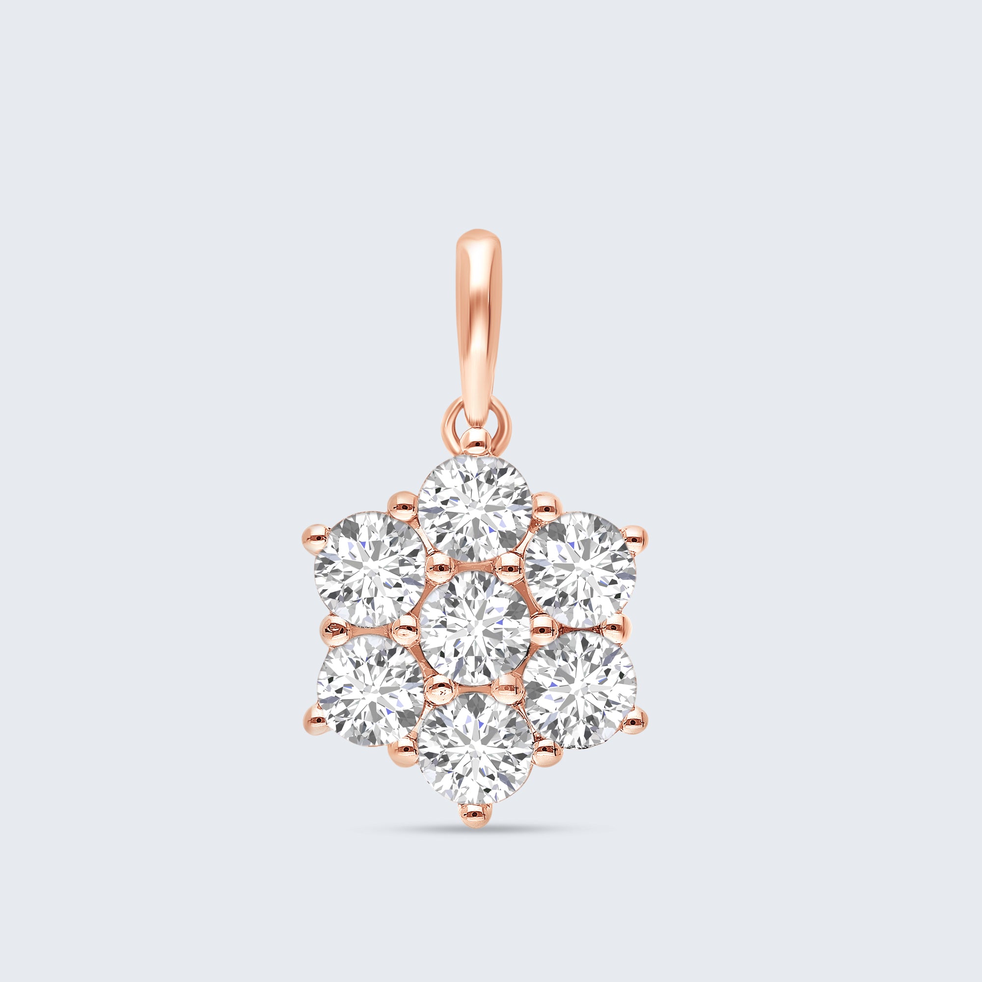ロジータ ダイヤモンドペンダントヘッド – 18Kゴールド、1.0ct