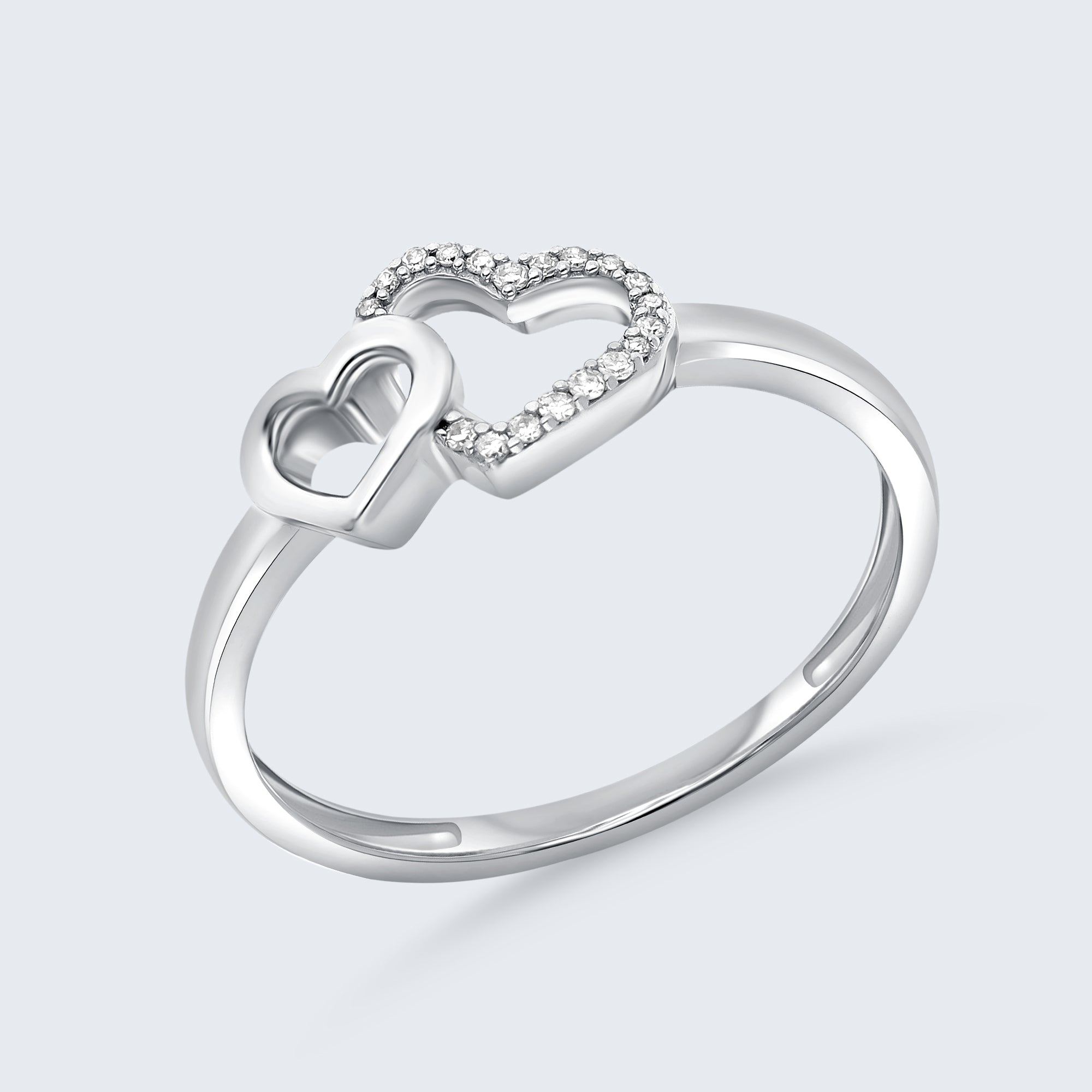 ベビーラブ ダイヤモンドリング - 18Kゴールド、0.05カラット