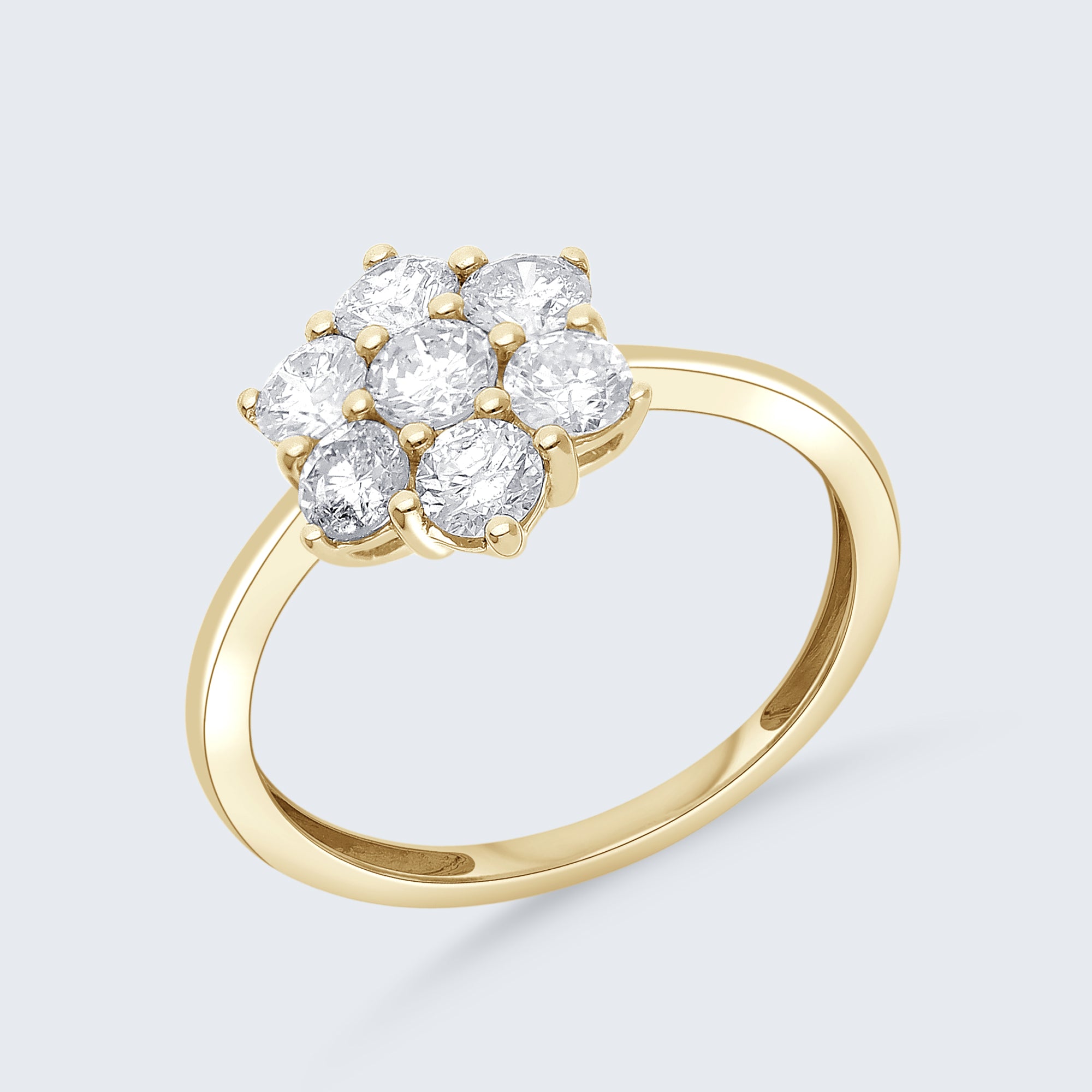 ロジータ ダイヤモンドリング – 18Kゴールド、1.0ct