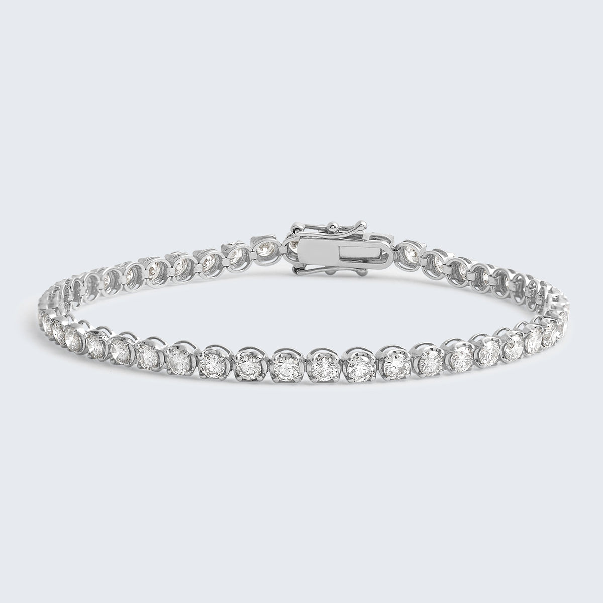 ダイヤモンド テニスブレスレット – K18WG / YG / PG、5.0ct