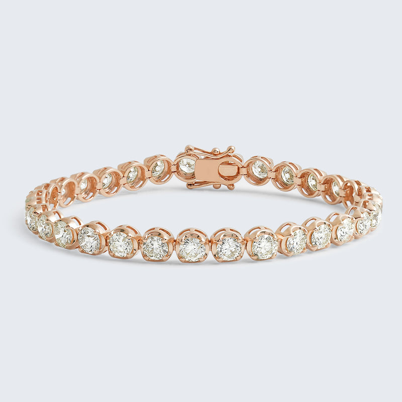 K18 10.0ct ダイヤモンド テニス ブレスレット
